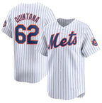 New York Mets #62 Jose Quintana White JEROMEN 2024 Home Limited Stitched Jersey