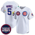 Chicago Cubs #5 Christopher Morel White JEROMEN 2025 Tokyo Series Limited Stitched Jersey