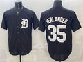 Detroit Tigers #35 Justin Verlander Black JEROMEN Limited Stitched Jersey