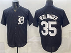 Detroit Tigers #35 Justin Verlander Black JEROMEN Limited Stitched Jersey