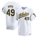 Oakland Athletics #49 Ryan Noda White JEROMEN Home Limited Stitched Jersey
