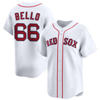 Boston Red Sox #66 Brayan Bello White JEROMEN 2024 Home Limited Stitched Jersey