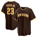 San Diego Padres #23 Fernando Tatis Jr. Brown JEROMEN Alternate Replica Player Jersey
