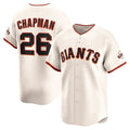San Francisco Giants #26 Matt Chapman Cream JEROMEN Home Limited Player Jersey