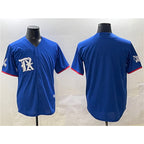 Texas Rangers Blank Royal JEROMEN City Connect Stitched Jersey
