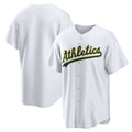 Oakland Athletics White JEROMEN Home Replica Team Jersey