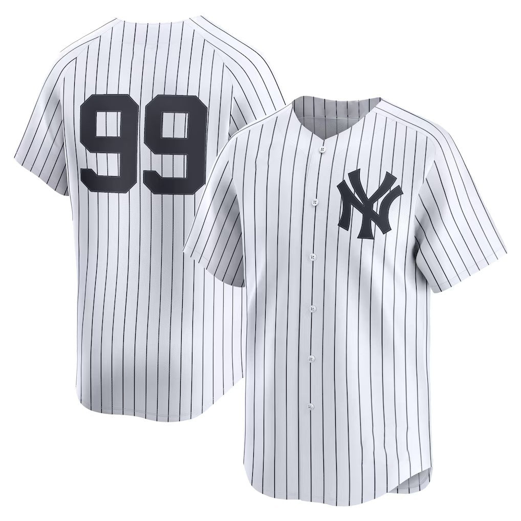 New York Yankees #99 Aaron Judge White JEROMEN Home Limited Player Jersey