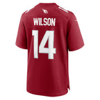 A.Cardinals #14 Michael Wilson Cardinal JEROMEN Team Game Jersey