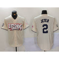 New York Yankees #2 Derek Jeter Cream JEROMEN Limited Stitched Jersey 2
