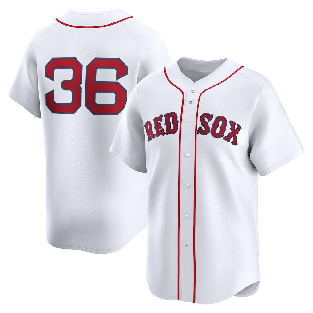 Boston Red Sox #36 Triston Casas White JEROMEN Home Limited Player Jersey