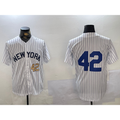 New York Yankees #42 Jackie Robinson White JEROMEN Cool Base Stitched Jerseys