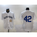 New York Yankees #42 Jackie Robinson White JEROMEN Cool Base Stitched Jerseys