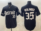 Detroit Tigers #35 Justin Verlander 2026 Black JEROMEN 'Motor Gothic Edition' Vapor Premier Limited Stitched Jersey