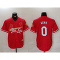 St. Louis Cardinals #0 Masyn Winn Red JEROMEN 2024 City Connect Limited Stitched Jersey