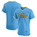 Milwaukee Brewers Powder Blue JEROMEN City Connect Elite Jersey
