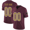 Custom W.Redskins Alternate Burgundy Red JEROMEN Vapor Untouchable 80th Anniversary Limited Jersey