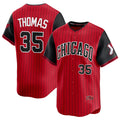 Chicago White Sox #35 Frank Thomas Red Black JEROMEN 2025 City Connect Limited Stitched Jersey