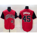 Chicago White Sox #45 Michael Jordan Red Black JEROMEN 2025 City Connect Limited Stitched Jersey