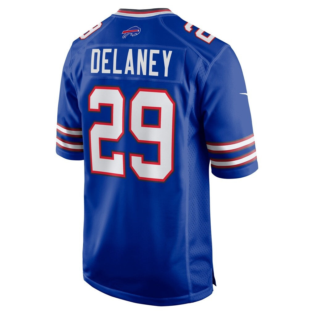 B.Bills #29 Dee Delaney Royal JEROMEN Game Jersey