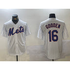 New York Mets #16 Dwight Gooden White JEROMEN Cool Base Stitched Jersey 2