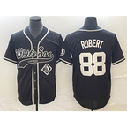 Chicago White Sox #88 Luis Robert Black JEROMEN Cool Base Stitched Jersey