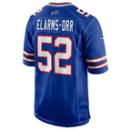 B.Bills #52 Kaleb Elarms-Orr Royal JEROMEN Team Game Jersey