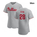 Philadelphia Phillies #28 Alec Bohm Gray JEROMEN Road 2020 Authentic Player Jersey