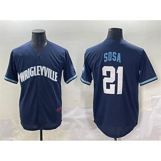 Chicago Cubs #21 Sh¨­ta Imanaga Blue JEROMEN Cool Base Stitched Jersey