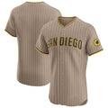 San Diego Padres Sand JEROMEN Alternate Vapor Premier Elite Patch Jersey