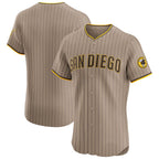 San Diego Padres Sand JEROMEN Alternate Vapor Premier Elite Patch Jersey