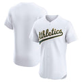 Oakland Athletics White JEROMEN Home Elite Jersey