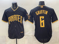 Pittsburgh Pirates #6 Konnor Griffin Black JEROMEN 2026 City Connect Stadium Stitched Jersey