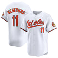 Baltimore Orioles #11 Jordan Westburg White JEROMEN Home Limited Player Jersey