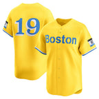 Boston Red Sox #19 Roman Anthony Gold JEROMEN City Connect Limited Jersey