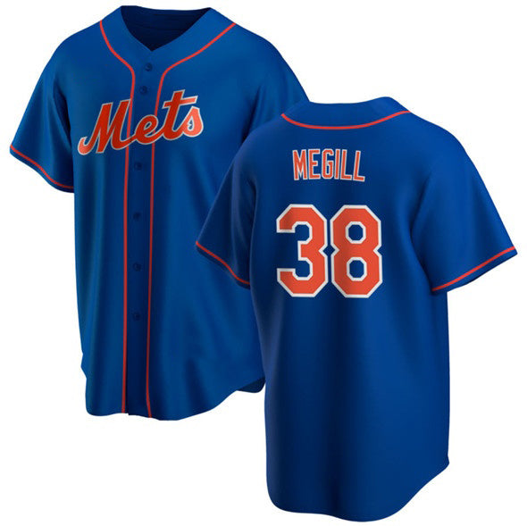 New York Mets #38 Tylor Megill Royal JEROMEN Cool Base Stitched Jersey