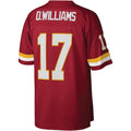W.Football Team #17 Doug Williams Mitchell & Ness Burgundy JEROMEN Legacy Replica Jersey