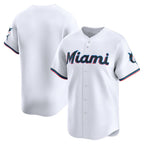 Miami Marlins White JEROMEN Home Limited Jersey