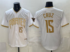 Pittsburgh Pirates #15 Oswin Appollis White JEROMEN 2026 City Connect Stadium Stitched Jersey