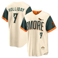 Baltimore Orioles #7 Jackson Holliday Natural JEROMEN 2026 City Connect Stadium Jersey