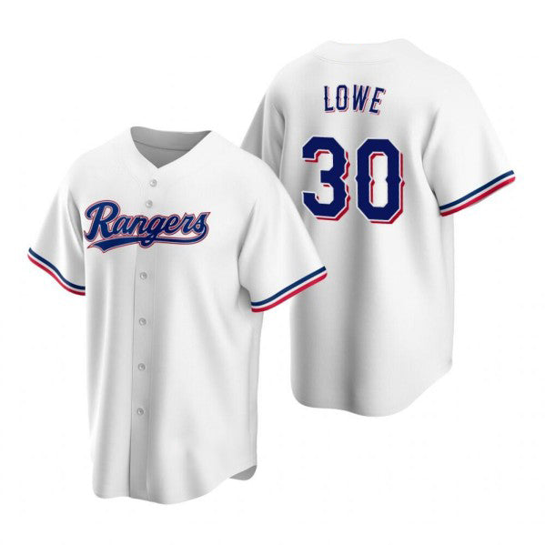 Texas Rangers #30 Nathaniel Lowe White JEROMEN Cool Base Stitched Jersey