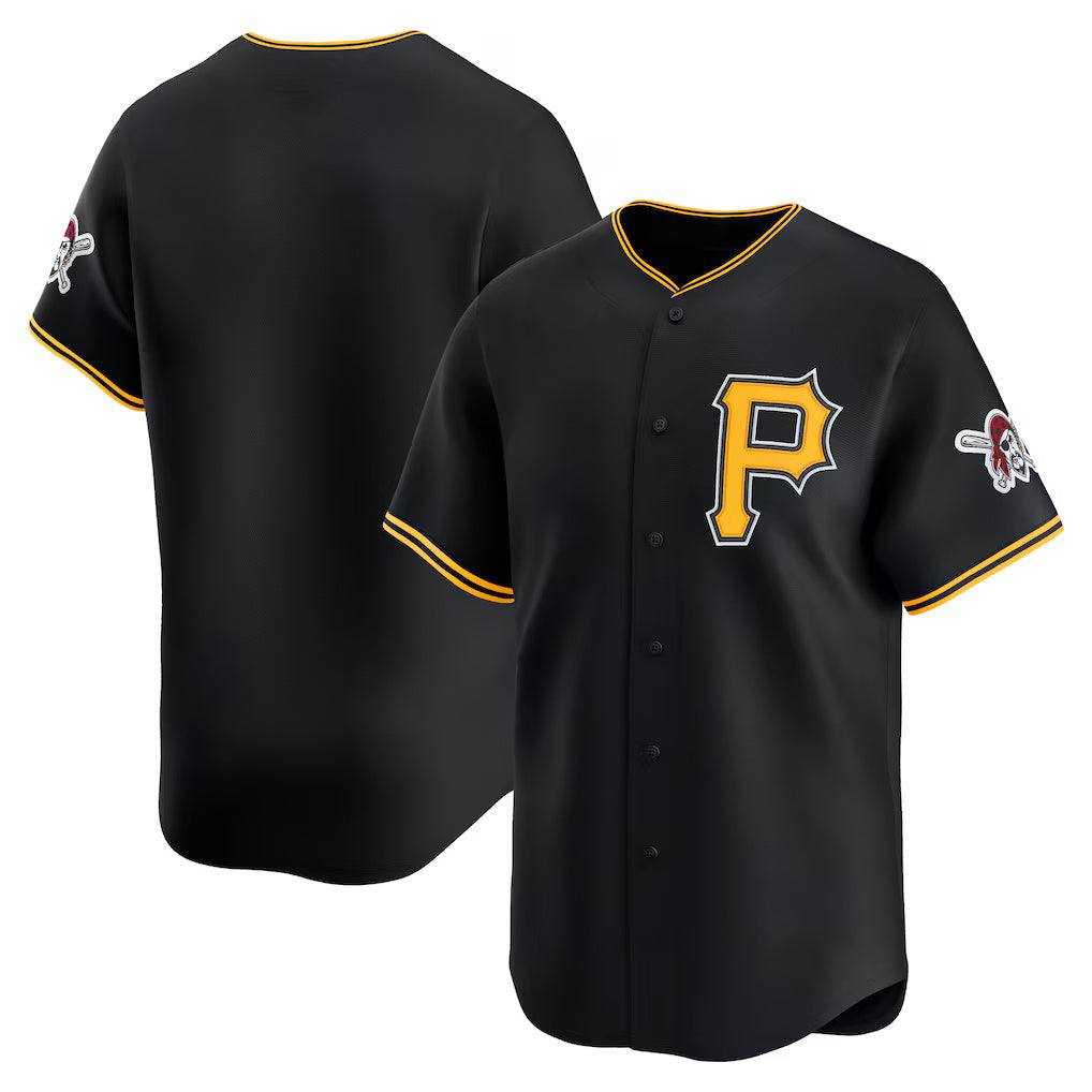 Pittsburgh Pirates Black JEROMEN Alternate Limited Jersey