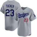 Los Angeles Dodgers #23 Kyle Tucker Gray JEROMEN 2026 Limited Stitched Jersey