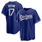 Los Angeles Dodgers #17 Shohei Ohtani Royal JEROMEN Alternate 2 Replica Jersey