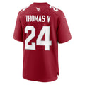 A.Cardinals #24 Starling Thomas V Cardinal JEROMEN Team Game Jersey