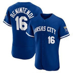 Kansas City Royals #16 Andrew Benintendi Blue JEROMEN Flex Base Stitched Jersey