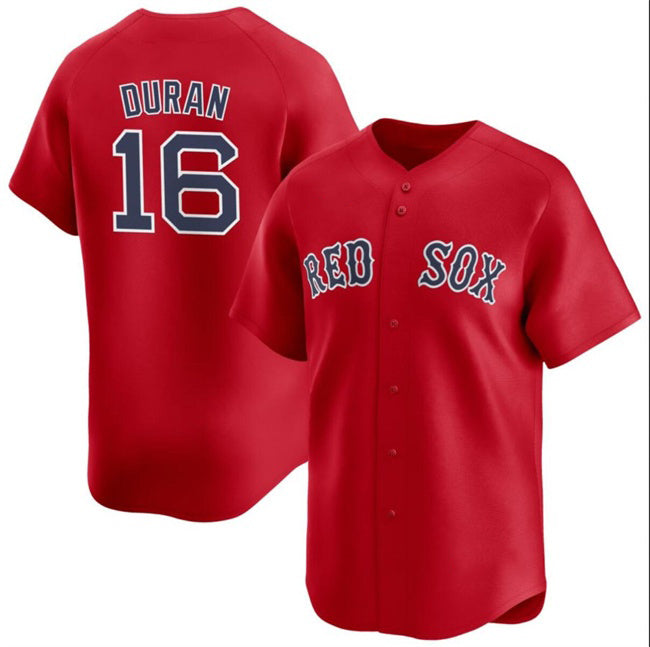 Boston Red Sox #16 Jarren Duran Red JEROMEN 2024 Alternate Limited Stitched Jersey