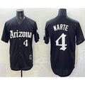 Arizona Diamondbacks #4 Ketel Marte Black JEROMEN Vapor Premier Limited Stitched Jersey