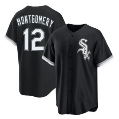 Chicago White Sox #12 Colson Montgomery Black JEROMEN Cool Base Stitched Jersey