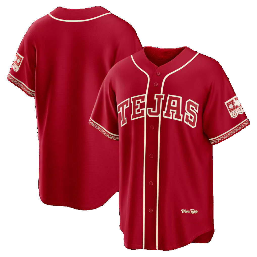 Texas Rangers Red JEROMEN 2026 City Connect Stadium Jersey