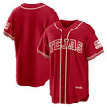 Texas Rangers Red JEROMEN 2026 City Connect Stadium Jersey
